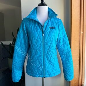 Patagonia Nano Puff Jacket Curaçao Blue Small Windproof Water Resistant S